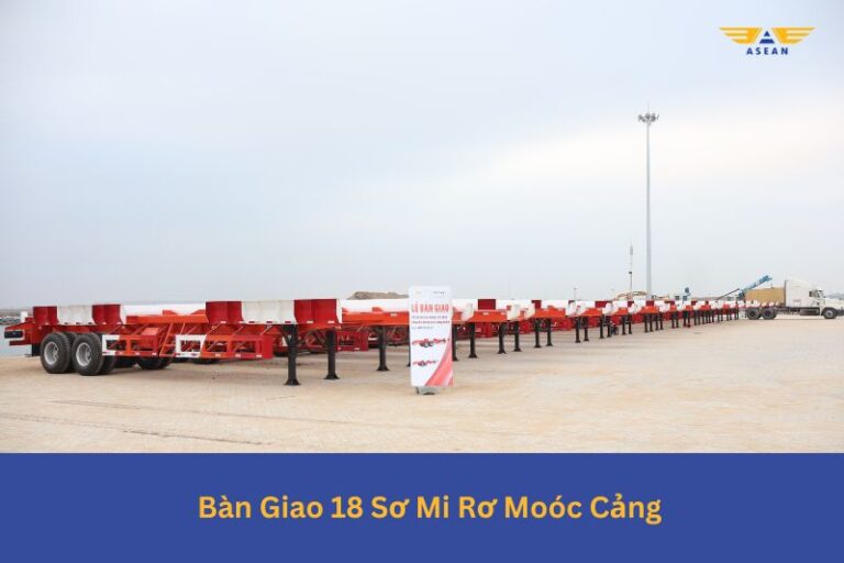 LỄ B&Agrave;N GIAO 18 SƠ MI RƠ MO&Oacute;C 45 FEET TẠI HẢI PH&Ograve;NG