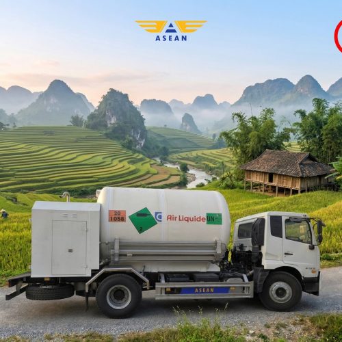 &Ocirc; t&ocirc; xi t&eacute;c chở nitơ lỏng