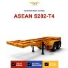 Sơ mi rơ mo&oacute;c xương 20 feet 2 trục ASEAN&nbsp; S202- T4