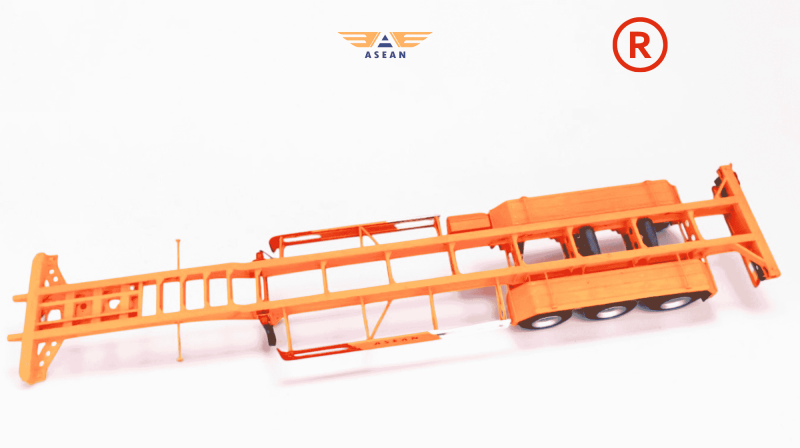Sơ Mi Rơ Mo&oacute;c Cổ C&ograve; 45 Feet 3 Trục ASEAN G453-T3