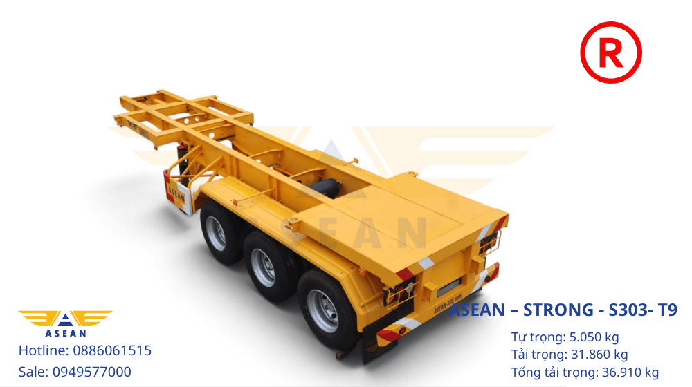 Smrm Xương 30 Feet 3 Trục Asean – Strong – S303-T9 2 SMRM Xương 30 Feet 3 Trục ASEAN – STRONG – S303-T9 - Image 2