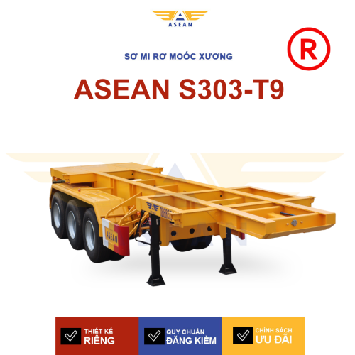 SMRM Xương 30 Feet 3 Trục ASEAN &ndash; STRONG &ndash; S303-T9