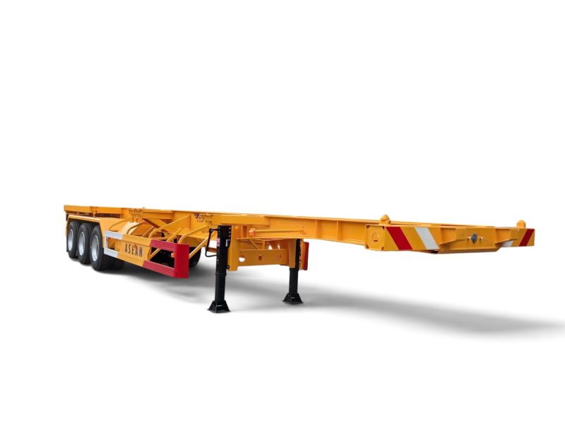 sơ mi rơ mo&oacute;c xương 40 feet 3 trục