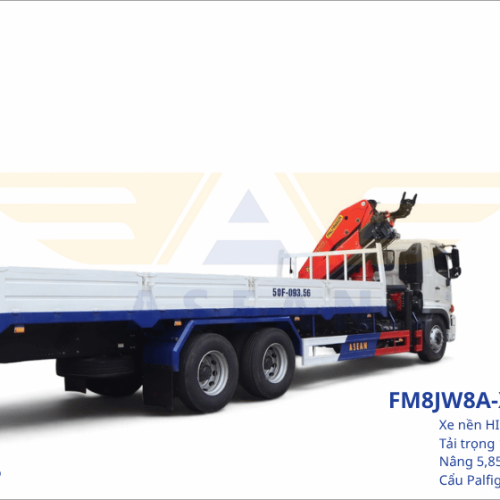 HINO FM - GẮN CẨU GẬP PALFINGER PK23500 (1)