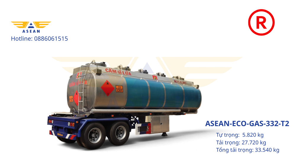 Sơ Mi Rơ Mooc Xi Téc Chở Xăng Asean-Eco-Gas-332-T2 4 SƠ MI RƠ MOOC XI TÉC CHỞ XĂNG ASEAN-ECO-GAS-332-T2 - Ảnh 4